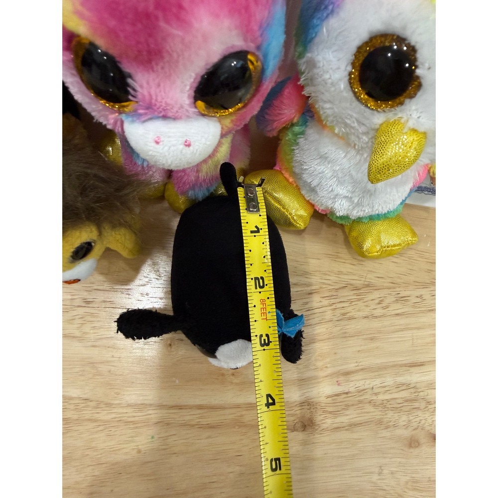 Ty Beanie Boos Spirit Marci Dogs Unicorn Lion Louie Lil Dreamers Owl Lot Plush - Picture 3 of 14